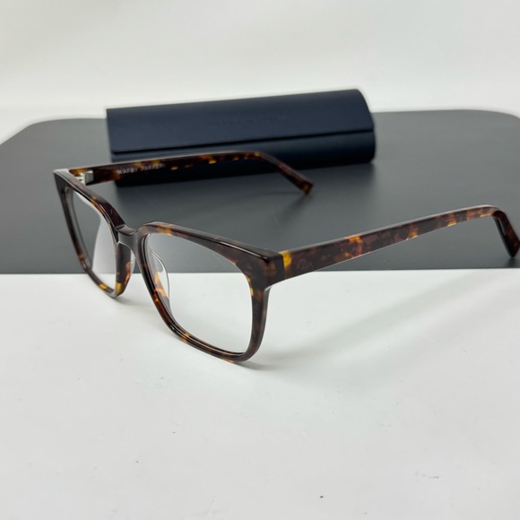 Warby Parker Eyeglasses Hughes W 926 Frame 54 [] 18 145 TBD Mauve Flecked - Picture 2 of 16